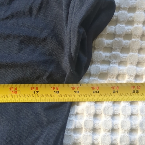 Smartwool Everyday Exploration XS Short Cap Sleeve Button Up Navy Blue Hiking - Picture 7 of 10